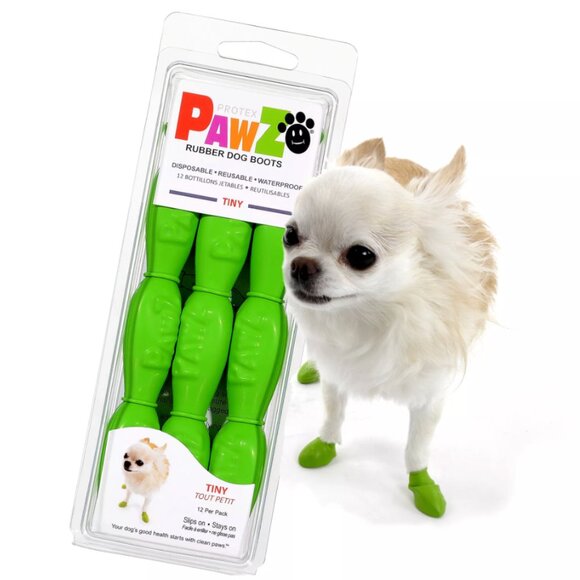 PawZ® Rubber Dog Boots (Size Tiny) - Picture 1 of 1